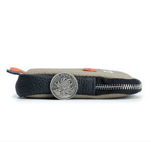 Portefeuille en cuir vintage à fermeture éclair, portable, pour un usage quotidien, porte-cartes, fermeture à fermoir, design toast, sac à monnaie, breloque - Product Image 4