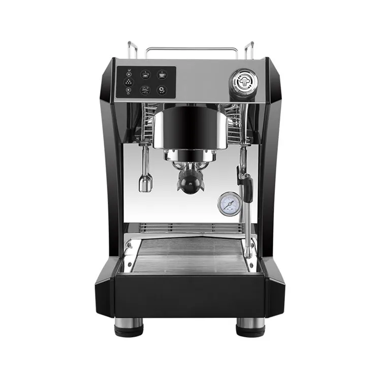 Mesin kopi untuk Barista, mesin kopi Espresso dengan wadah komersial, pembuat kopi profesional, Cappuccino