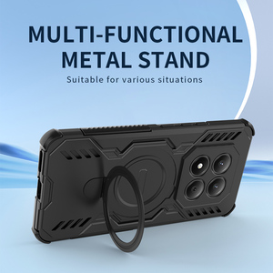 Étui de téléphone avec support de charge sans fil en métal, design luxueux, coque arrière antichoc pour Redmi Note 15 <span class=keywords><strong>Pro</strong></span> - Product Image 6