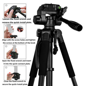 1.65M Đa Chức Năng Video Gimbal Ổn Định Điện Thoại Tripod Cho Nhiếp Ảnh DSLR Máy Ảnh Tripod Đứng Cho Điện Thoại Đứng Tiktok Sống - Product Image 2