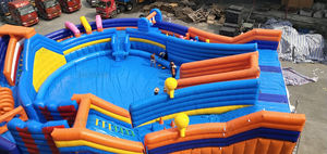 Aire de jeux pour parc aquatique gonflable <span class=keywords><strong>commercial</strong></span> pour enfants Lilytoys Giant avec piscine - Product Image 2