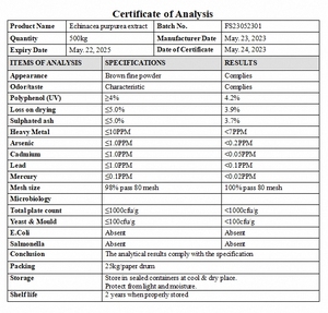 Chất lượng cao <span class=keywords><strong>Echinacea</strong></span> Purpurea chiết xuất bột 4% 10% polyphenol chiết xuất <span class=keywords><strong>Echinacea</strong></span> Purpurea chiết xuất - Product Image 4