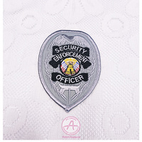 Aosheng vêtements personnalisés de haute qualité chemise tissée patchs brodés pour vêtements pantalons sac broderie fer sur patchs badges