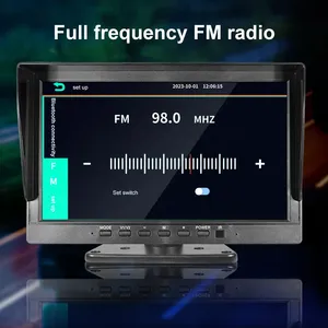 Pz 1080p không thấm nước sao lưu máy ảnh 10 inch Hỗ trợ Đậu Xe Màn Hình BSD báo động xe tải van xe điểm mù hệ thống giám sát - Product Image 3