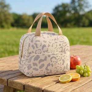 Sac isotherme portable pour 2 personnes, écologique, en polyester, avec fermeture éclair, pour le stockage des aliments en extérieur - Product Image 4
