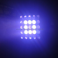 Lyre LED Matrix Beam Moving Head Stage Light 25x12W 4-en-1 avec contrôle DMX512, blanc froid, rotation infinie