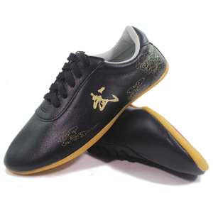 <span class=keywords><strong>Chaussures</strong></span> traditionnelles chinoises de Tai Chi <span class=keywords><strong>Kung</strong></span> <span class=keywords><strong>Fu</strong></span>, doublure en cuir véritable, caoutchouc/EVA/coton, printemps-automne, arts martiaux WU HUYUE pour hommes - Product Image 5