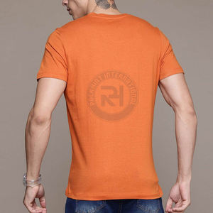 Camiseta Extra Grande Personalizada para Hombre con Tu Propio Diseño y Logotipo, 100% Algodón de Punto, Alta Calidad, Venta al por Mayor - Product Image 4