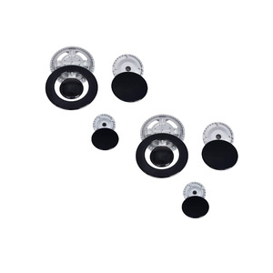 Personnalisez Juego De Perillas Para Estufa - Sombreros De Cocina Para Horno Y Quemador, Corona De <span class=keywords><strong>Llama</strong></span>, Ajuste Universal - Product Image 1