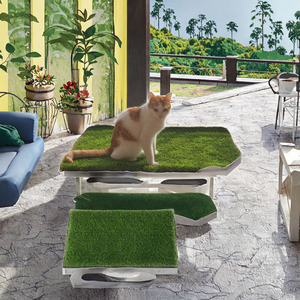 <span class=keywords><strong>Tapis</strong></span> <span class=keywords><strong>de</strong></span> gazon artificiel <span class=keywords><strong>pour</strong></span> animaux <span class=keywords><strong>de</strong></span> compagnie avec base en caoutchouc souple <span class=keywords><strong>pour</strong></span> chats et chiens d'intérieur et d'extérieur - Product Image 1