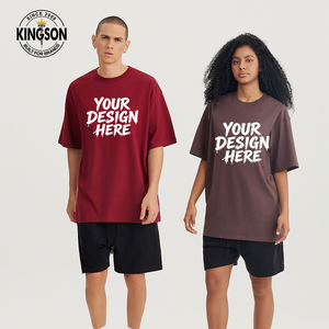 T-Shirt in Jersey Pesante 240gsm Stile Street - 100% <span class=keywords><strong>Cotone</strong></span> <span class=keywords><strong>Manica</strong></span> Corta con Stampa Digitale e Design Neutro - Product Image 1