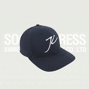 Soo Chic High Quality <strong>Navy</strong> <strong>Baseball</strong> <strong>Cap</strong> 6-Panel Cotton with Custom Logo 3D Embroidery Four Seasons Unisex Outdoor - Product Image 2