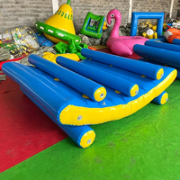Balançoires gonflables flottantes d'intérieur, jouet pour enfants, équipement de divertissement, usage domestique, matériau PVC, taille personnalisable JUNAO