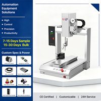 Machine de serrage automatique de vis industrielle avec table de travail robotisée – Équipement de verrouillage de vis automatique efficace