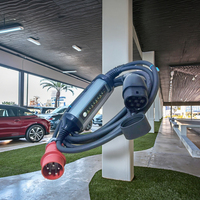 Adaptateurs de chargeur EV JET 11-22KW, connecteurs, prises, fiches 62196-2, kit de câble de charge Type 2, stations de charge
