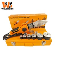 Machine à souder les tuyaux PPR portative - Soudeuse à fusion à chaud de qualité industrielle 1000W pour tuyaux en plastique de 20 à 63 mm avec 1 an de garantie