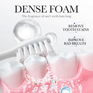 Dentifricio al <span class=keywords><strong>bicarbonato</strong></span> di sodio BIOAQUA per la pulizia e lo sbiancamento dei <span class=keywords><strong>denti</strong></span>, con nicotinamide, acido ialuronico e menta fresca. - Product Image 5