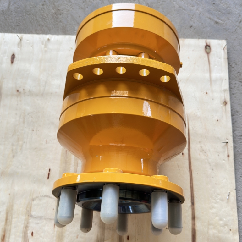 MTK04-0400L поршневой двигатель, радиальный поршневой ходовой двигатель для роликового уплотнителя, гидравлический двигатель с тормозом 400L ходовой двигатель