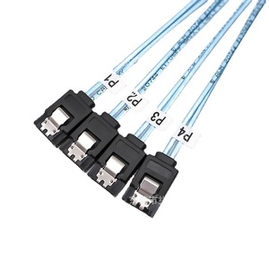 8087 To 4 Sata 7P Data <b>Cable</b> For Server Motherboard Raid Card Copper Wire - Product Image 3