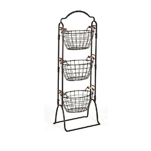 Hot Sale Decorative Metal <b>Table</b> Top <b>Basket</b> Wire Design for Home Kitchen and Restaurant Use Available At Export Price - Product Image 1