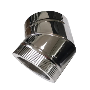 Cheminée de <span class=keywords><strong>tuyau</strong></span> de fumée isolée en usine 6 "collier avec adaptateur cheminée raccords de tuyauterie de poêle à <span class=keywords><strong>bois</strong></span> - Product Image 2
