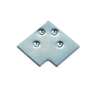 JN Ángulo Hierro Color Zinc Código Madera Mesa Silla Armario Conector Fijo 90 Grados Ángulo Recto Placa Laminada Tipo L - Product Image 3