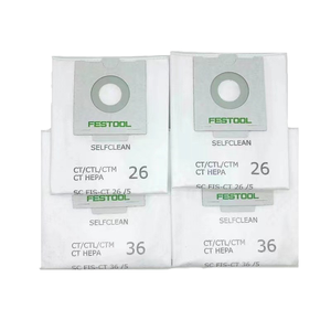 Bolsa de Recolección de Polvo para Aspiradora en Seco CT26/36E, Bolsa de Filtro de Polvo de Plástico para Pulir - Product Image 1