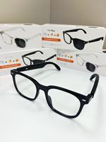 Lunettes de soleil intelligentes à la mode avec prise de vue à distance, double chargement magnétique, IA intelligente et appels Bluetooth