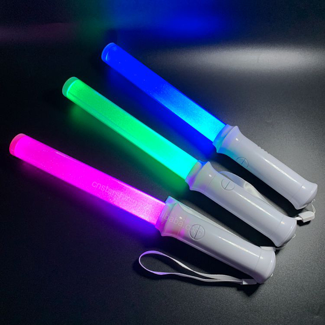 OEM K-pop Custom LOGO Lightstick Fans Cheering Handheld Wand Flashing LED Light Stick for Party Concert Events Favors