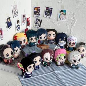 100 styles, figurine en peluche 3D kawaii de 10 cm, peluche Blue Lock, Card Captor Sakura, <span class=keywords><strong>Haikyuu</strong></span>, Mashle, pendentif, porte-clés en peluche d'anime - Product Image 2