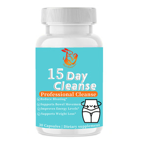 Capsules Détox Colon 15 Jours Marque Privée OEM pour la Santé Intestinale et la Perte de Poids, Gestion du Transit Intestinal et Fonction Digestive - Product Image 1