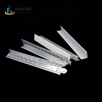 Système de suspension de plafond suspendu en acier galvanisé ignifuge à haute résistance de conception moderne