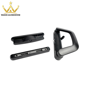 공장 직접 D 형 게이트 이중 점 잠금 핸들 알루미늄 슬라이딩 도어 용 알루미늄 합금 풀 핸들 - Product Image 3