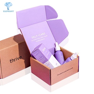 Custom Size Candle Perfume Oil Cosmetic Gift Purple Packaging Kraft Box Custom - Product Image 2