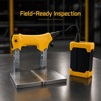 Détecteur de défauts portable et rechargeable NDT LKMT-D4 à fourche AC pour l'inspection des soudures de matériaux ferromagnétiques