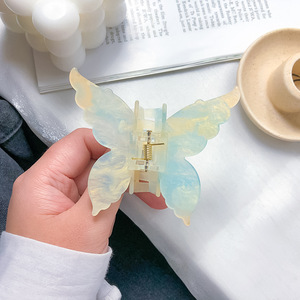 Inspiré coréen Ins Wind cheveux décolorés attrape les pinces à cheveux papillon de la fille douce en gros - Product Image 4