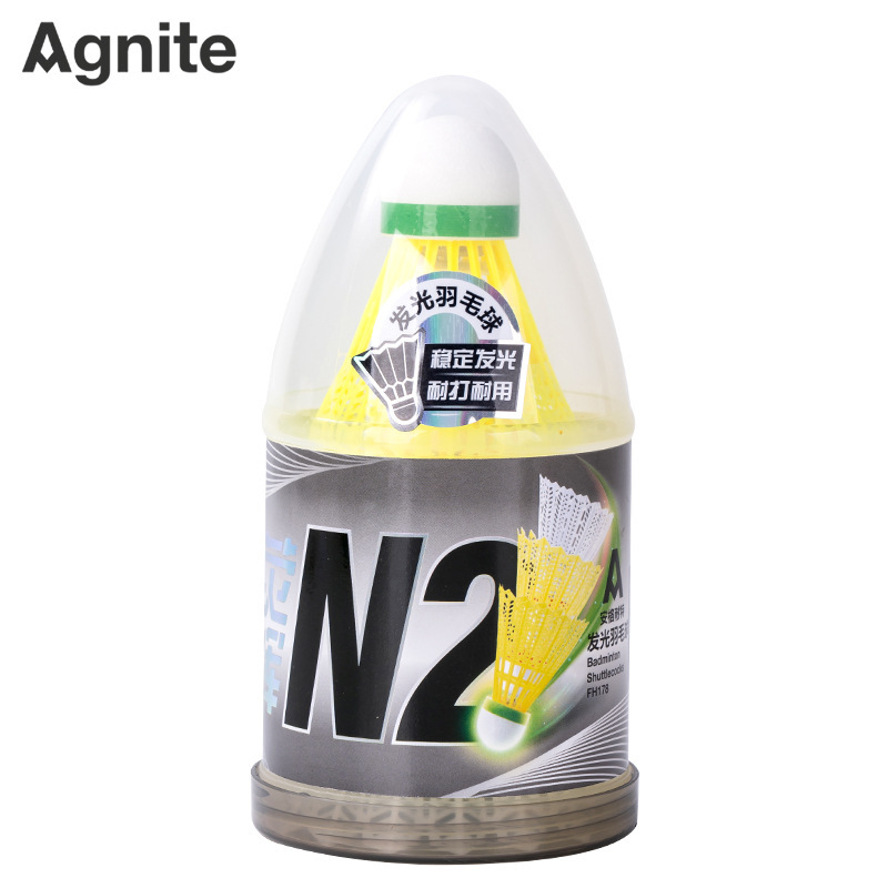 FH178 [Volants de badminton lumineux] paquet de 3