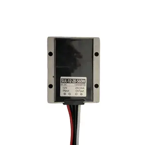 Fuente de alimentación dedicada 10A/20A para drones de interferencia montados en vehículos Drones de interferencia de conversión de alta corriente de 12V a 28V