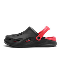 Sabots Classiques Tendance, Sandales Souples en EVA, Fabricant Chinois, Sabots Personnalisés Bicolores en EVA pour Hommes, Sabots de Jardin pour Hommes