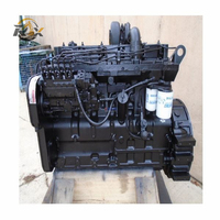 Ensemble moteur complet d'occasion 6CT 6CTA 8.3L pour moteurs Cummins 250HP 280HP 300HP, pièces de rechange pour engins de construction
