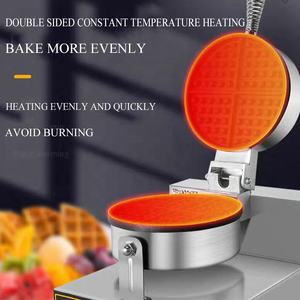Snack Waffe Maker Machine Ce Oeuf Électrique Mini Gaufrier Belge Machine Commerciale Gaufre Faisant La Machine Gaufre Frites Maker - Product Image 2