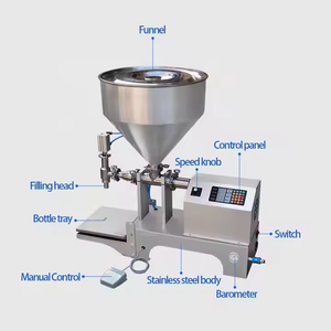 Prix Machine de remplissage de bouteilles d'eau en verre Machine de remplissage de crème Machines de remplissage <span class=keywords><strong>Bouteille</strong></span> automatique - Product Image 2