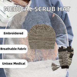Nursing <b>Scrubs</b> Caps Medical Hat Women Men Comfortable Breathable Surgical Skullcap Dental Clinic <b>Scrub</b> Hats Beauty Salon Plain - Product Image 2