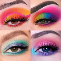 Échantillon Gratuit – Nouvelle Palette de Fards à Paupières 8 Couleurs Effet Nacré Rose Scintillant pour Fards à Paupières Pailletés Intenses