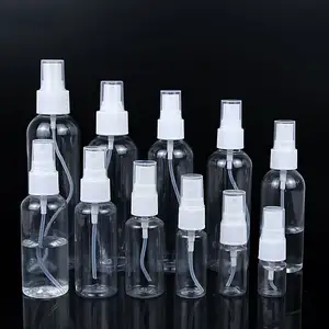 10Ml 15Ml 20Ml 30Ml 50Ml 100 Ml Plastic Spuitflessen Transparante Sproeier Parfum Cosmetische Containers Auto Parfum Fles