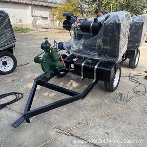 Bomba de Riego Agrícola Diésel con Motor de Construcción Metálica para Suministro de Agua Agrícola - Product Image 1