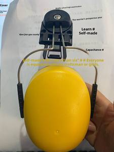 पिनयी श-07 आरामदायक फोल्डेबल आंतरिक रूप से सुरक्षित एब्स औद्योगिक शोर में कमी पुनः प्रयोज्य पीले हुड सुनवाई सुरक्षा - Product Image 3