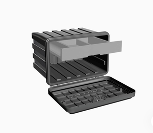 กล่องเครื่องมือสายพลาสติกแข็งหัวฉีดขนาดเล็กวัสดุ PP - Product Image 3
