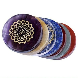 Cristal Agate Chakra Pierre Ensemble En Gros Coloré Énergie Pierre Sept Chakras Pierre Bouddhisme Naturel Feng Shui Décoration de La Maison - Product Image 3