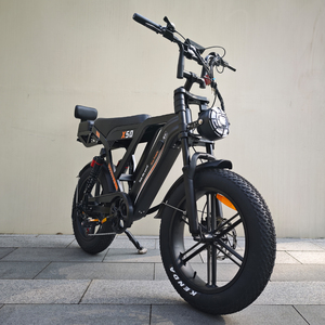 Vélo électrique VOMO X50 Fat Tire, meilleure vente, rechargeable, longue autonomie, cadre 20 pouces, 250W 18Ah, X50 FatTire, moteur central, entrepôt UE - Product Image 1